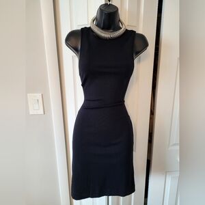 Black midi Express dress